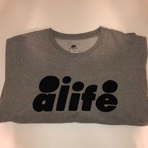 Alife Gray Logo Crewneck
